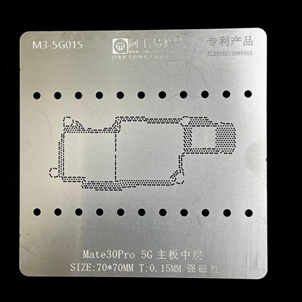 AMAOE BGA STENCILS M3 5G015 For Mate 30 Pro 5G Middle Board CME