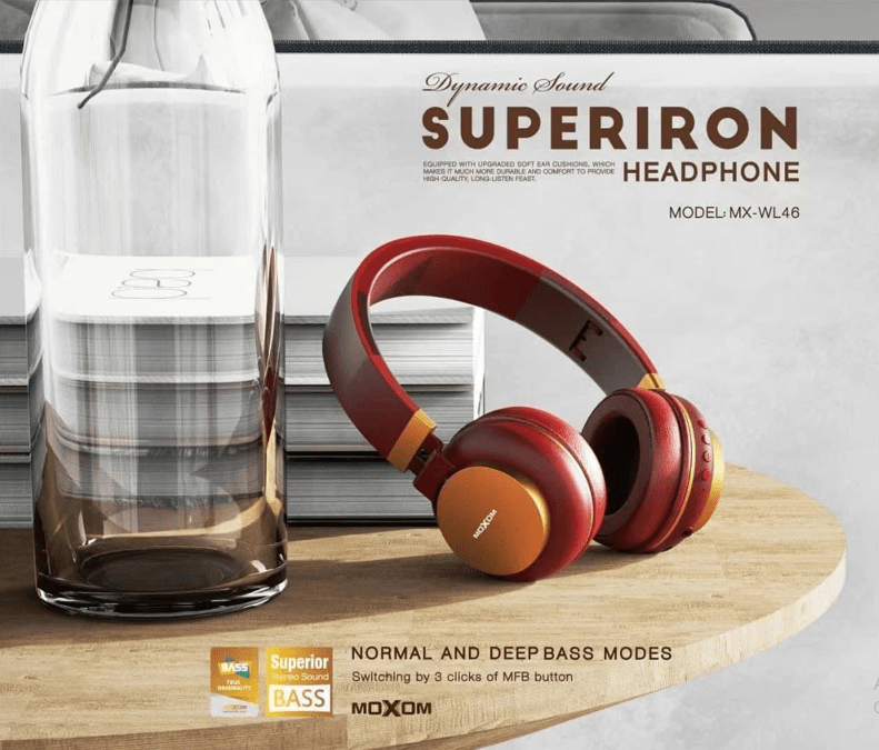 MOXOM MX-WL46 Superiron Wireless Headphone